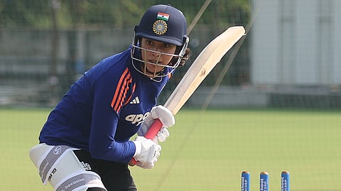 Smriti Mandhana training