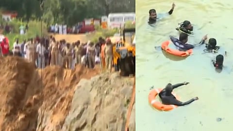 Palakkad Quarry Lorry Accident.