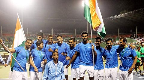 ഡേവിസ് കപ്പില് ഉസ്ബെക്കിസ്ഥാനെ തോല്പ്പിച്ച് ഇന്ത്യ ലോക ഗ്രൂപ്പ് പ്ലേ ഓഫില്