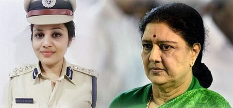 ശശികലയ്ക്ക് വിഐപി പരിഗണന' കണ്ടെത്തിയ ഐപിഎസ് ഉദ്യോഗസ്ഥയെ സ്ഥലം മാറ്റി