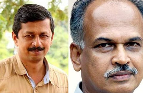 പുസ്തകമില്ലാത്തതു ചൂണ്ടിക്കാട്ടിയ എഴുത്തുകാര്ക്ക് ലൈബ്രറി വക വിലക്ക്; അയ്മനം ജോണിനെയും എസ് ഹരീഷിനെയും പരിപാടിയില് പങ്കെടുപ്പിക്കരുതെന്ന് ഡിസി ബുക്സിനോട് കോട്ടയം പബ്ലിക് ലൈബ്രറി