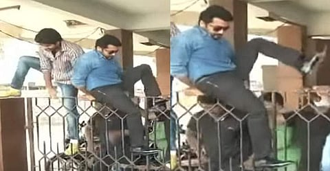 ആരാധകരെ ഭയന്ന് സൂര്യ ഗെയ്റ്റ് ചാടി ഓടി; പുതിയ സിനിമയുടെ പ്രചാരണത്തിനിടെയാണ് ആരാധകര് താരത്തെ ഓടിച്ചത്