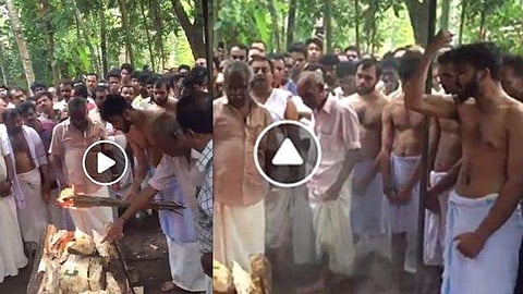 അച്ഛന്റെ ചിതയ്ക്കരികെ നിന്ന് അവന് ഉറക്കെ വിളിച്ചു; ഇന്ക്വിലാബ് സിന്ദാബാദ്
