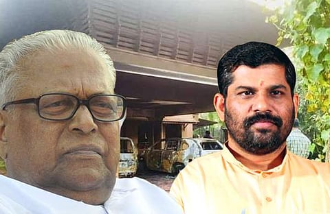 കലാപശ്രമത്തെ അടിച്ചമർത്തണം; സന്ദീപാനന്ദഗിരിക്കെതിരായ ആക്രമണത്തിൽ ഇന്റലിജന്സ് വീഴ്ചയുണ്ടായോ എന്ന് പരിശോധിക്കണം: വിഎസ്