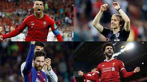 ക്രിസ്റ്റിയാനോ മോഡ്രിച്ച് പോര് ബാലന് ദി ഓറിലേക്കും; പിന്നാലെ മെസിയും സലയും എംബാപ്പെയും
