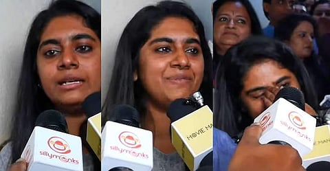 ആരാധകര്ക്ക് മുന്പില് നിറകണ്ണുകളോടെ നിമിഷ; (വീഡിയോ)