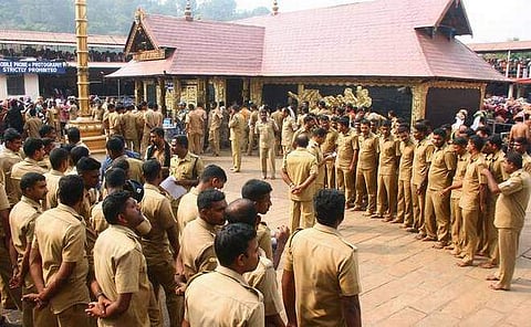 യുവതികള്ക്ക് സുരക്ഷയൊരുക്കുമെന്ന് പൊലീസ്; പത്തനംതിട്ടയില് കനത്ത സുരക്ഷ; അതീവ ജാഗ്രത