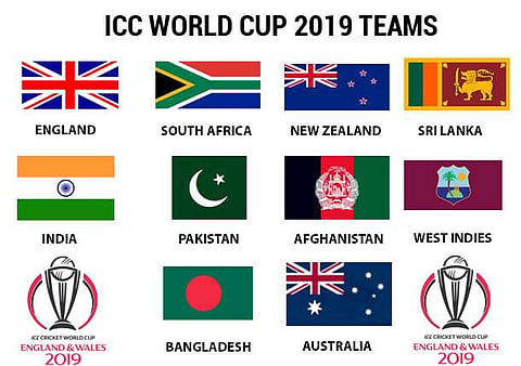 ജൂൺ 16ന് ഇന്ത്യയും പാക്കിസ്ഥാനും നേർക്കുനേർ വരുന്നു; ലോകകപ്പ് ക്രിക്കറ്റ് പോരാട്ടങ്ങള് ഇങ്ങനെ