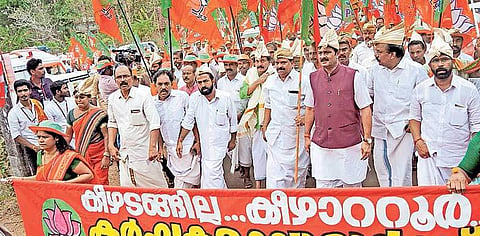 കീഴാറ്റൂര് ബൈപ്പാസിന്റെ രൂപരേഖയില് മാറ്റം വരുത്തുമെന്ന് ബിജെപി ആര്ക്കും ഉറപ്പുനല്കിയിട്ടില്ല: മുന് സംസ്ഥാന അധ്യക്ഷന്