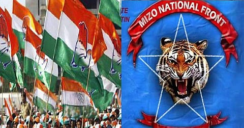 മിസോറാമില് കോണ്ഗ്രസിന് തിരിച്ചടി ; എംഎന്എഫിന് മുന്തൂക്കം