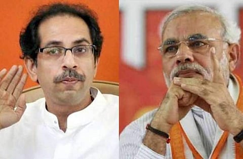 ശ്രീരാമന് എന്നാണ് അച്ഛേ ദിന് വരിക ? ; ബിജെപിയെ കുത്തി ശിവസേന