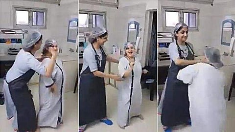 പ്രസവത്തിന് നിമിഷങ്ങള്ക്ക് മുന്പ് ലേബര് റൂമിലിങ്ങനെ നൃത്തം ചെയ്താല് രസമാണ്: കൂടെ ഡോക്ടറുമുണ്ടെങ്കില് പൊളിക്കും