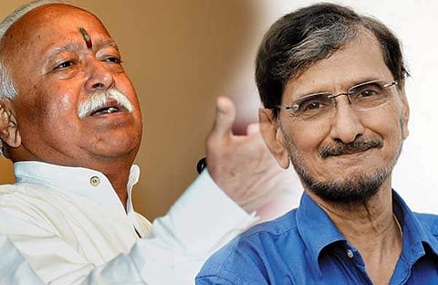 'ട്രംപ് ഭായി, വടക്കന് കൊറിയയെ ഒതുക്കാന് ഭാഗവത്ജിയെ വിളിച്ചാല് മതി'