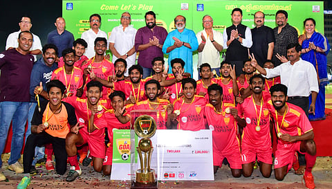 ഗോള് 2018 കിരീടം തൃശൂര് കേരളവര്മ്മ കോളേജിന്