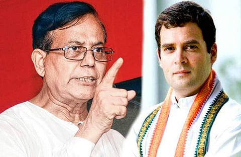 "രാഹുല് ഗാന്ധി ഉണരുന്ന ഇന്ത്യയുടെ പ്രതീകം" ; രാഹുലിനെ പ്രകീര്ത്തിച്ച് മുതിര്ന്ന സിപിഎം നേതാവ്