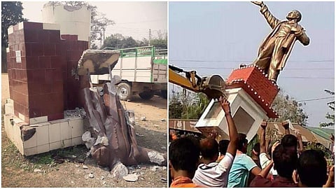 ലെനിന്റെ പ്രതിമ തകര്ത്തിന് പിന്നില് സിപിഎമ്മിന്റെ ഏകാധിപത്യഭരണമെന്ന് സിപി ജോണ്