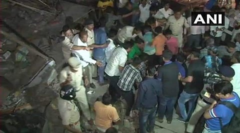 ഇന്ഡോറില് കെട്ടിടം തകർന്ന് പത്ത് മരണം