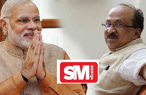 മോദിക്കു പ്രശംസ: കെവി തോമസിന് നന്ദിയെന്ന് ബിജെപി; രാഹുല് ഗാന്ധിക്കു ക്ലാസെടുക്കാന് ഉപദേശം