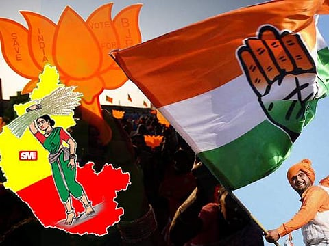 കര്ണാടകയില് കോണ്ഗ്രസ് ഏറ്റവുംവലിയ ഒറ്റകക്ഷി; തൂക്കുസഭയെന്ന് എക്സിറ്റ് പോള് ഫലങ്ങള്; ജെഡിഎസ് കിങ് മേക്കറാകും