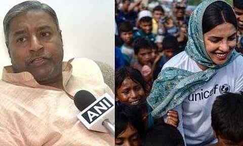 റോഹിന്ഗ്യന് അഭയാര്ത്ഥികളെ സന്ദര്ശിച്ച പ്രിയങ്കയെ ഇന്ത്യയില് താമസിക്കാന് അനുവദിക്കരുത്: വിവാദ പ്രസ്താവനയുമായി ബിജെപി നേതാവ്