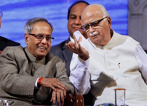 നാഗ്പുര് സന്ദര്ശനം ചരിത്രപരം,പ്രണബ് ഇന്ത്യന് ദേശീയതയുടെ മഹനീയ ആശയങ്ങളെ പ്രകാശിപ്പിച്ചു; പ്രകീര്ത്തിച്ച് അദ്വാനി