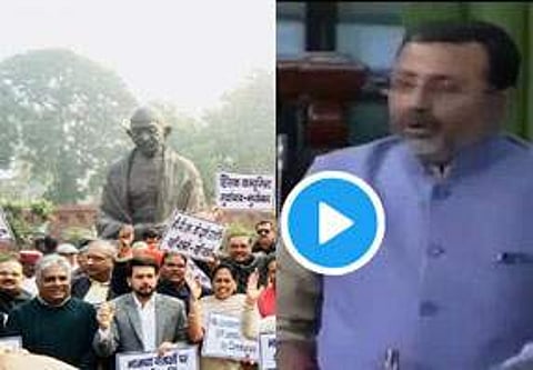 കേരള സര്ക്കാരിനെ പിരിച്ചുവിടണം, രാഷ്ട്രപതി ഭരണം ഏര്പ്പെടുത്തണമെന്ന് ബിജെപി ലോക്സഭയില്