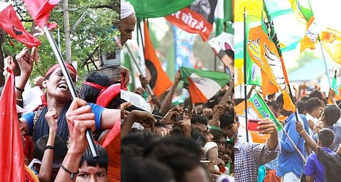കൊട്ടിക്കലാശം; കോന്നിയില് സംഘര്ഷം; പൊലീസ് ലാത്തിവീശി