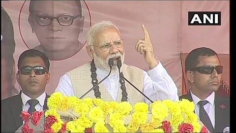 'വായ്പയെടുക്കാത്ത കര്ഷകരുടെ കടം എഴുതിത്തള്ളുന്നു' ; കോണ്ഗ്രസിനെതിരെ മോദി