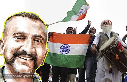 മണിക്കൂറുകള് നീണ്ട നടപടി ക്രമങ്ങള്: ഒടുവില് അഭിനന്ദന് ജന്മഭൂമിയില്; ആഹ്ലാദം
