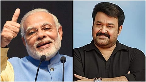 മോഹന്ലാലിന് മോദിയുടെ ട്വീറ്റ്; വോട്ടിംഗ് ശതമാനം ഉയര്ത്തണം