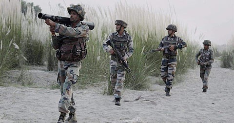 Encounter between terrorists and security forces in Kashmir's Shopian