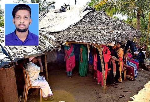 കൃപേഷിന്റെ ഒറ്റമുറി കുടില്