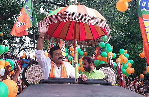 സുരേഷ് ഗോപി പ്രചാരണത്തില്