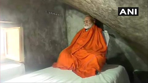 മോദി കേദാർനാഥിൽ ധ്യാനത്തിൽ; ചിത്രങ്ങൾ