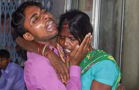 ബിഹാറില് മസ്തിഷ്കജ്വരം ബാധിച്ച് മരിച്ച കുട്ടികളുടെ എണ്ണം 84ആയി; മഴ പെയ്യാതെ രക്ഷയില്ലെന്ന് ആരോഗ്യ വിദഗ്ധര്
