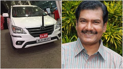 'എക്സ് എംപി' ബോര്ഡ് വച്ച് യാത്ര, തോറ്റ എംപിയെന്ന് പരിഹാസം; വിശദീകരണവുമായി എ സമ്പത്ത്