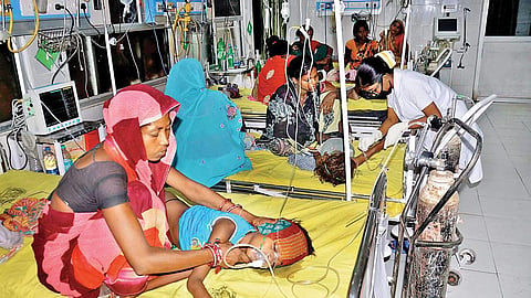 മരണം വിതച്ച് മസ്തിഷ്ക ജ്വരം ; ബീഹാറില് മരിച്ച കുട്ടികളുടെ എണ്ണം 100 കവിഞ്ഞു