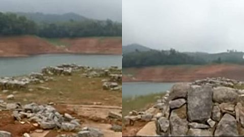 ഇടുക്കി അണക്കെട്ടിലെ ജലനിരപ്പ് താഴ്ന്നപ്പോള് ഒരു ഗ്രാമം പുനര്ജനിച്ചു!