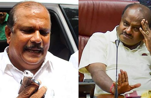 പിസി ജോര്ജ്, കുമാരസ്വാമി (ഫയല്)