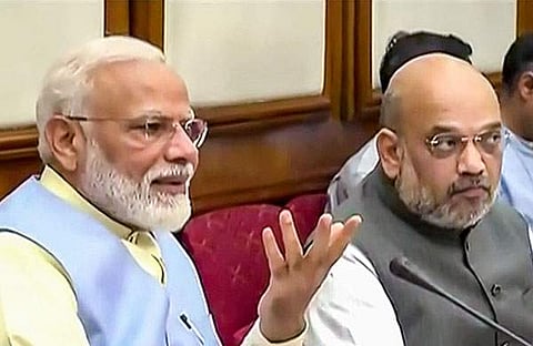 അമിത്ഷാ അത് ചെയ്താല് നിങ്ങള്ക്ക് എന്താണ് തോന്നുക?; പാര്ലമെന്റില് എത്താത്ത ബിജെപി എംപിമാരെ വിമര്ശിച്ച് മോദി