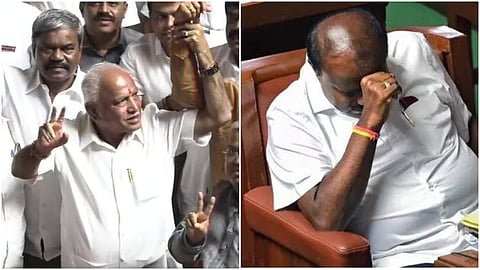സഖ്യസര്ക്കാര് വീണു; 'ജനാധിപത്യത്തിന്റെ വിജയം';സര്ക്കാര് രൂപികരിക്കുമെന്ന് ബിജെപി