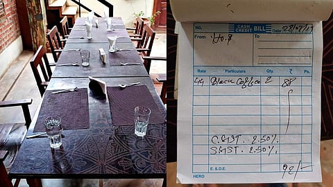 രണ്ട് കട്ടന് ചായയ്ക്ക് 92 രൂപ; അമിത വിലയെ കുറിച്ച് ചോദിച്ചപ്പോള് 'വരുന്നത് മാന്യന്മാരെന്ന്' മറുപടി, മോശം പെരുമാറ്റം; കുറിപ്പ്