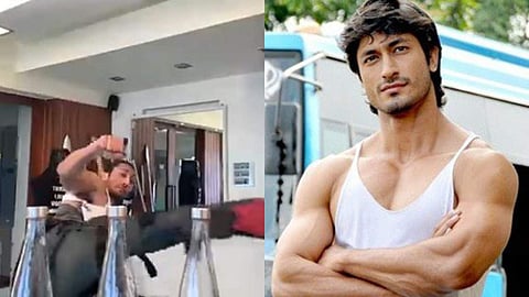 ഈ ബോട്ടില് ക്യാപ് ചലഞ്ചിനെ വെല്ലാന് ആരുണ്ട്?; ഒറ്റച്ചവിട്ടില് 3 കുപ്പികളുടെ അടപ്പുകള് അടിച്ചുതെറിപ്പിച്ച് വിദ്യുത് ജാംവാല് ( വീഡിയോ)
