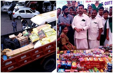 ഹാഫ് സെഞ്ചുറിയടിച്ച് തിരുവനന്തപുരം; മലബാറിലേക്ക് പുറപ്പെട്ട ലോഡുകളുടെ എണ്ണം 50കടന്നു, രാത്രിയിലും ആക്ടീവായി മേയര് ബ്രോയും കൂട്ടരും