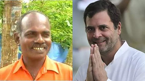 'അകാരണമായി ആക്രമിക്കപ്പെടുമ്പോള് ഓമനക്കുട്ടനും രാഹുല് ഗാന്ധിക്കും ഒരേ വേദന, ഇരട്ടത്താപ്പ്'; കുറിപ്പ്
