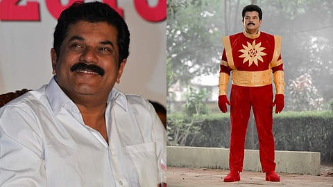 മുകേഷ് നിസാരക്കാരനല്ല..., 'അന്തസുള്ള ശക്തിമാന്'; വ്യത്യസ്ത ഗെറ്റപ്പില്