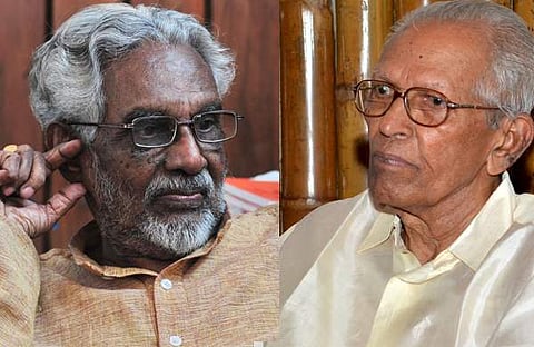 പുതുശ്ശേരിയുടെ ആത്മകഥയ്ക്ക് പുരസ്കാരം നല്കാന് സമ്മര്ദം?; എംകെ സാനു രാജിവച്ചു, വയലാര് അവാര്ഡ് നിര്ണയം വിവാദത്തില്