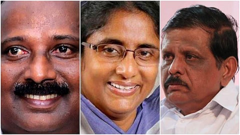 യുഡിഎഫ് സ്ഥാനാര്ഥികളായി; അരൂരില് ഷാനി മോള്; എറണാകുളത്ത് ടിജെ വിനോദ്, കോന്നിയില് മോഹന്രാജ്, വട്ടിയൂര്ക്കാവില് മോഹന്കുമാര്