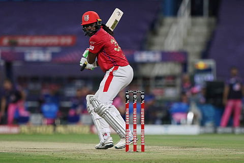 നിറഞ്ഞാടി ഗെയ്ല്; തൂക്കിയത് എട്ട് സിക്സുകള്; ഒറ്റ റണ്ണില് സെഞ്ച്വറി നഷ്ടം; രാജസ്ഥാന് മറികടക്കാന് വേണ്ടത് 186 റണ്സ്