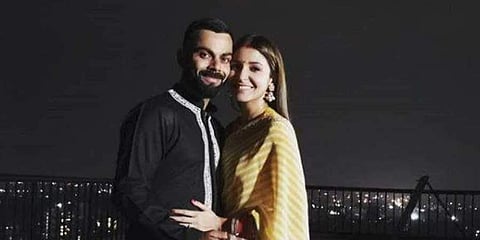 വിരാട് കോഹ്ലിയും അനുഷ്ക ശര്മയും/ഫോട്ടോ; ഇന്സ്റ്റഗ്രാം/ വിരാട് കോഹ്ലി